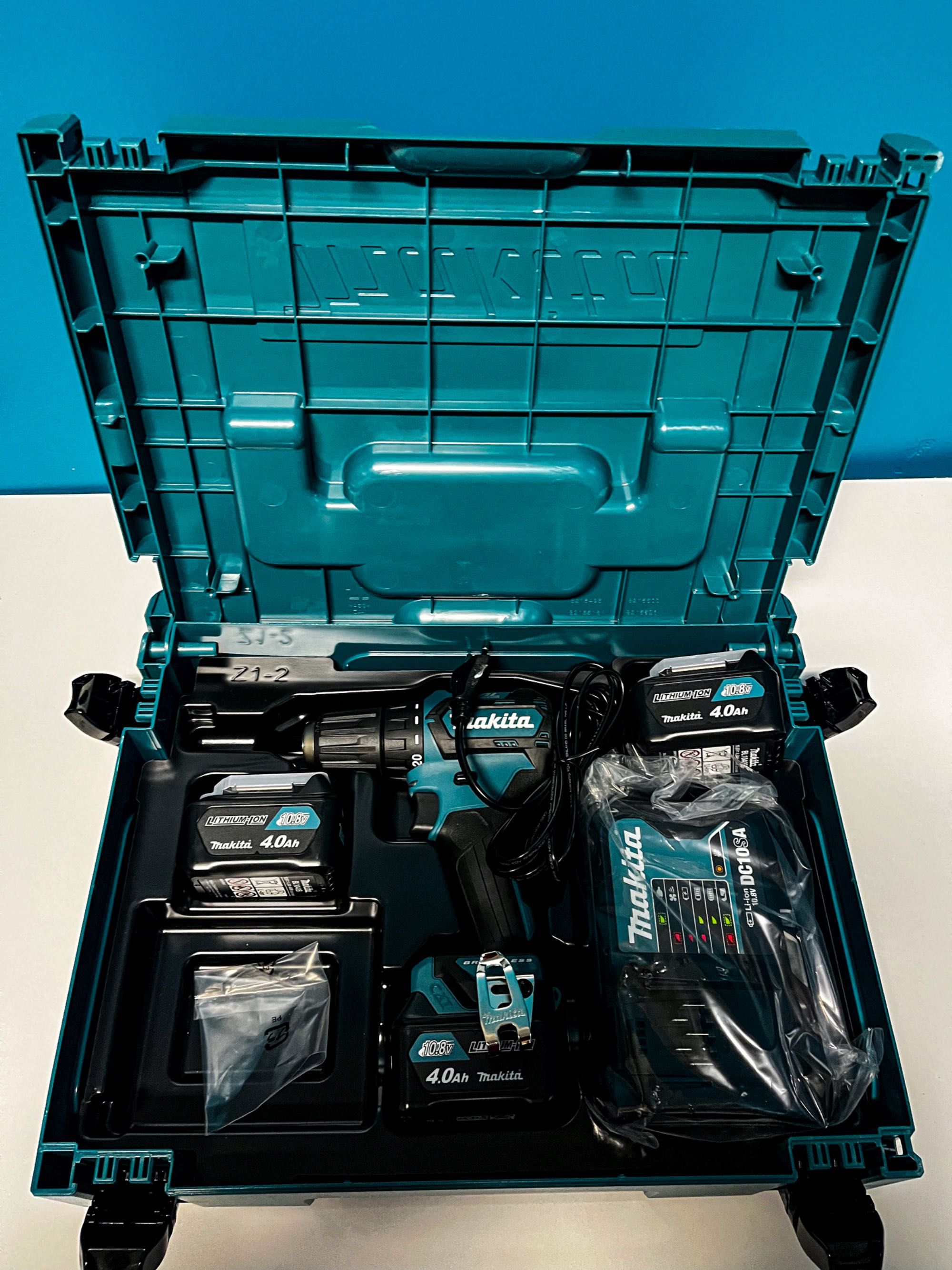 Makita DF332DSM3J – Ultra lekka wkrętarka z 3akumulatorami i ładowarką
