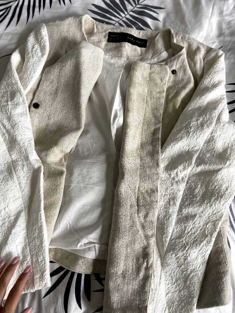 Піджак лляний Zara