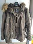 Parka Alpha Industries brązowa - rozmiar L