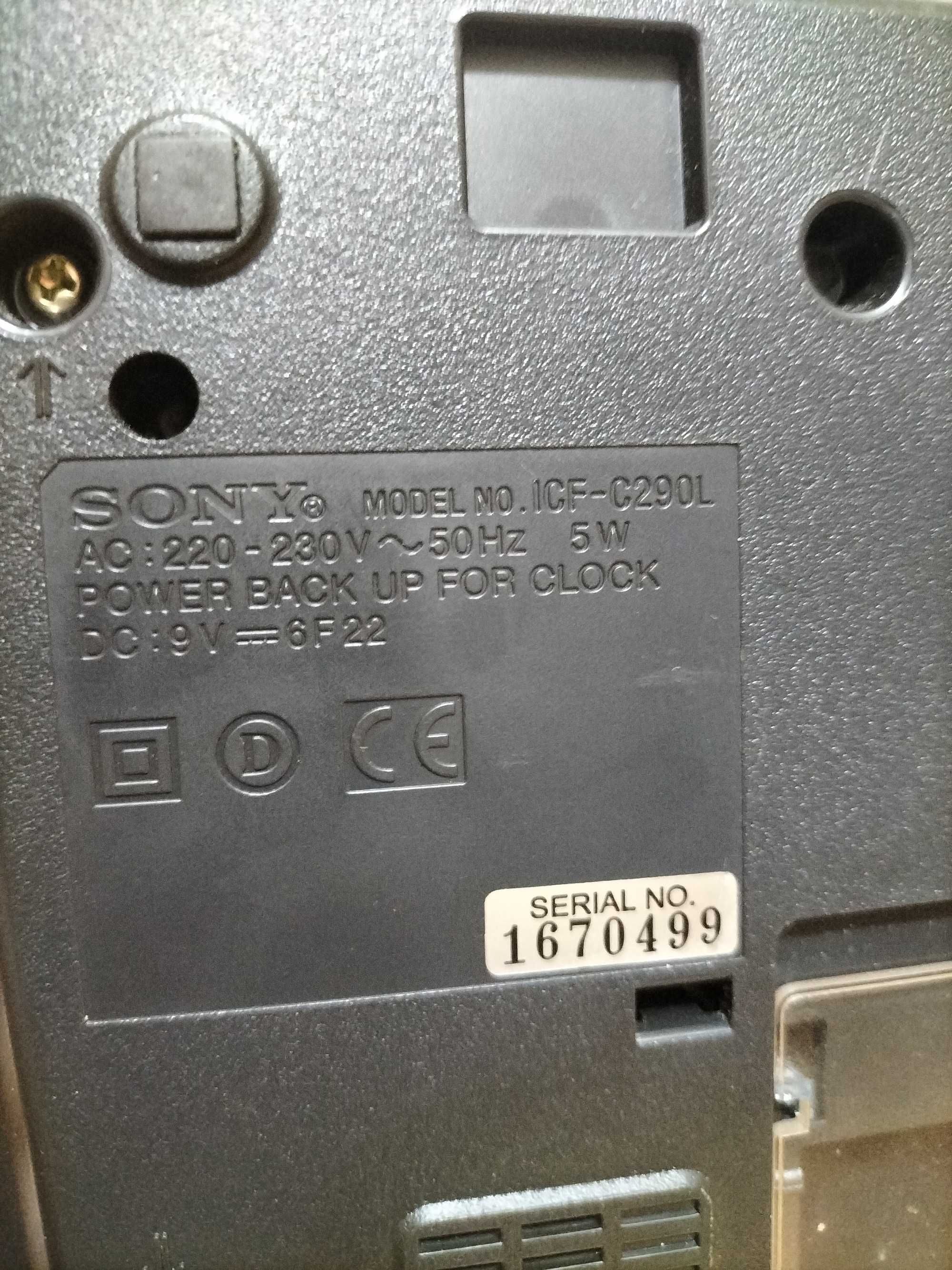 Rádio despertador Sony Dream Machine
