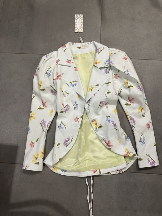 Marynarka /zakiet taliowany just unique xxs/xs