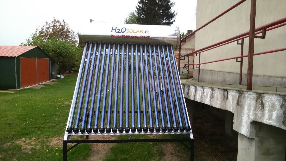 Kolektor słoneczny H2OSolar 100, 150, 200, 250, 300 INOX-ALU PREMIUM