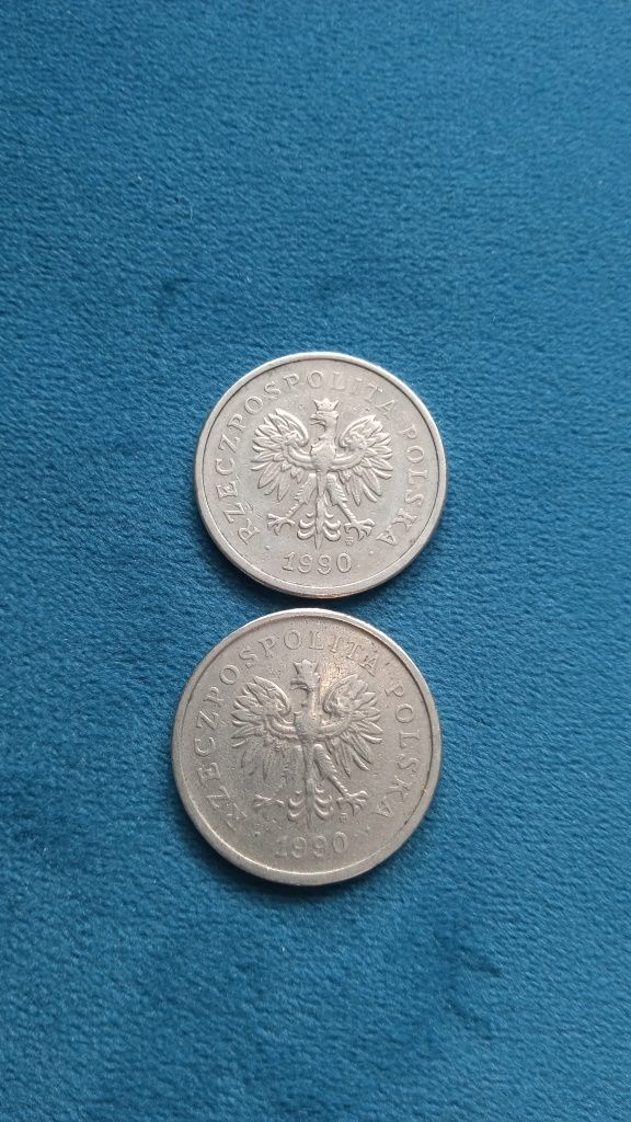 Moneta, monety ,1990