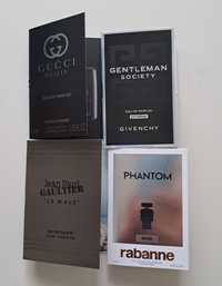 Zestaw męskich perfum 4 x 1,5 ml Rabanne Gucci Gaultier Givench