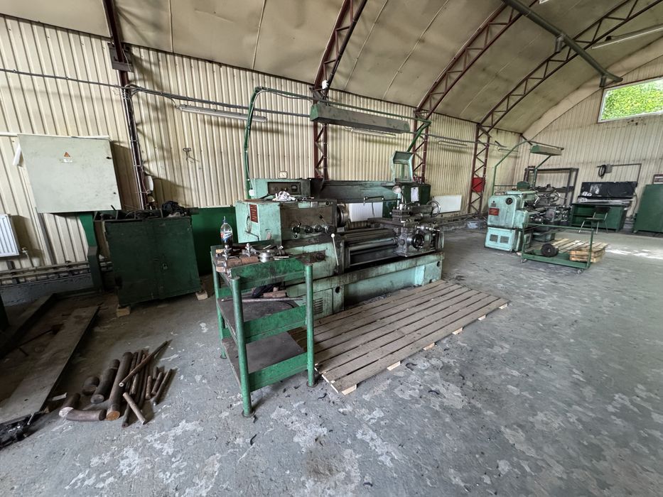 Оренда виробничо-токарного цеху з верстатами є опалення !