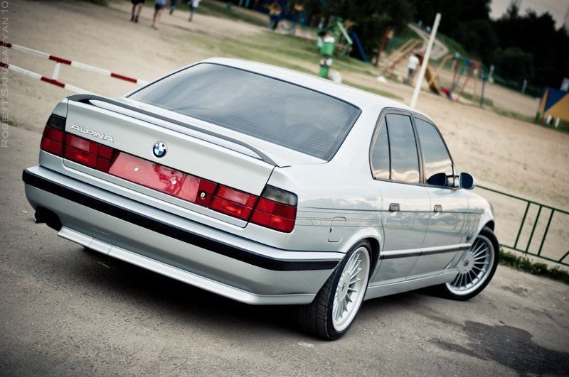 Спойлер на BMW E34 M-style бмв Е34 задний спойлер М-Стиль е34