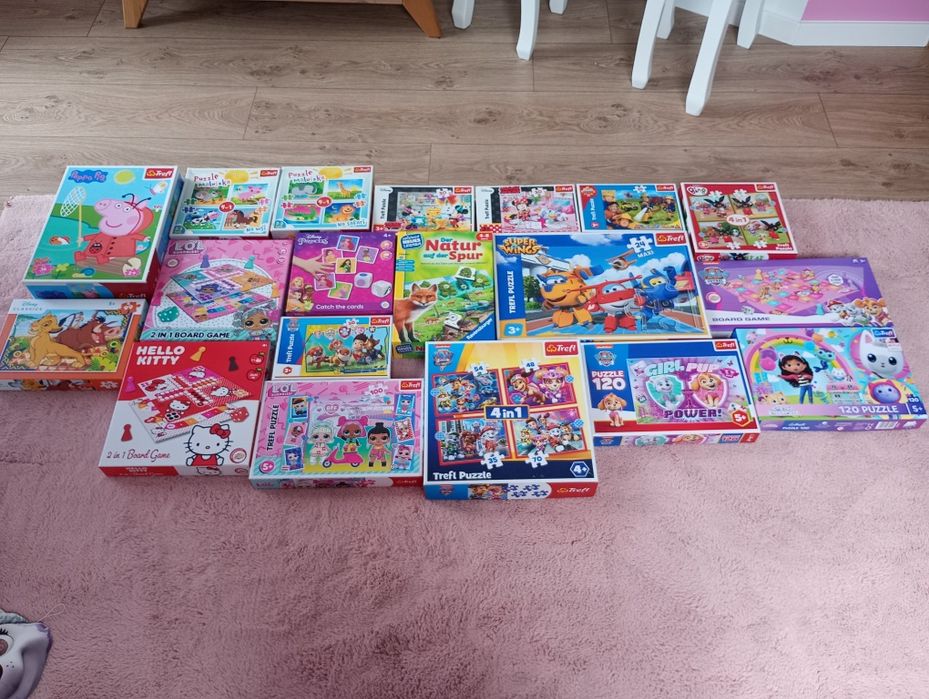 Puzzle i gry planszowe