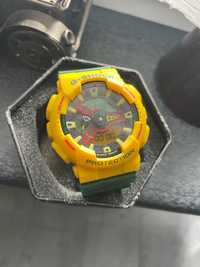 Zegarek Casio G-shock Brasil GA-110RF Żółto-Zielony/Komplet/Wys!