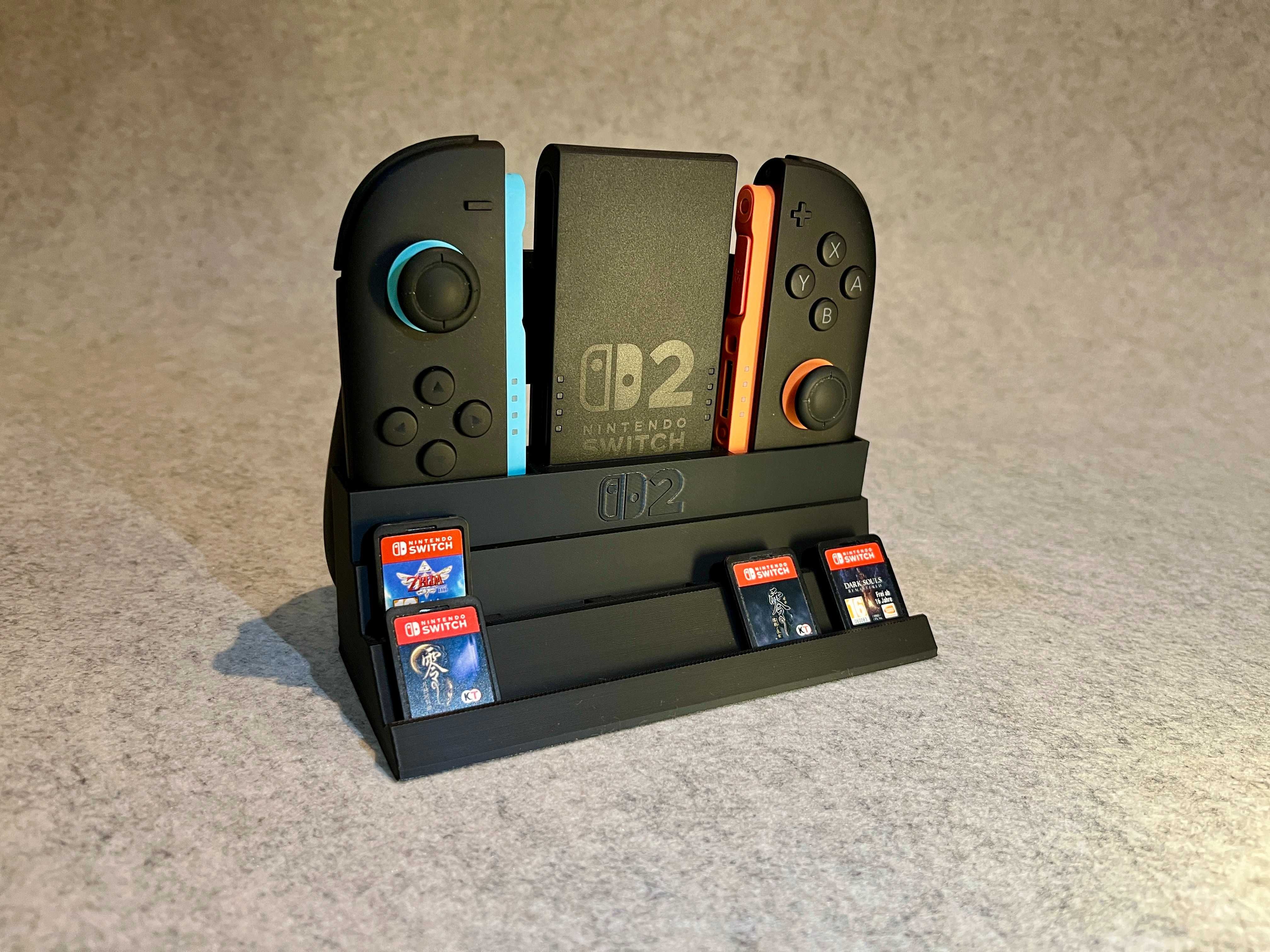 Podstawka na gry, Joy-Cony oraz grip Nintendo Switch 2