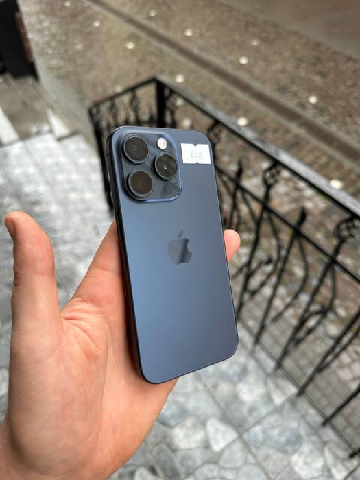 iPhone 15 Pro 128gb Black 256гб Blue Neverlock ідеал 89% фіз сім