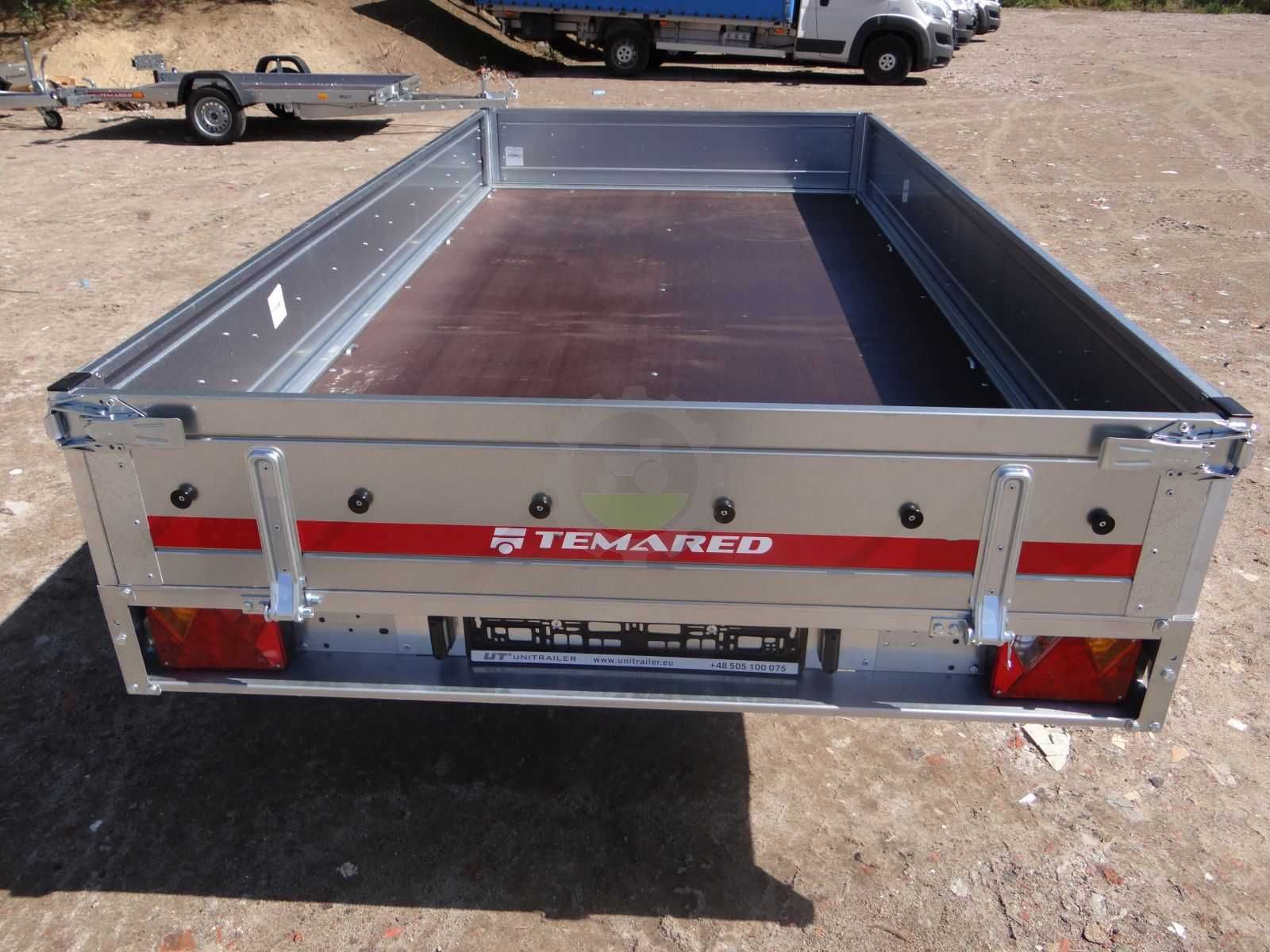 Nowa przyczepka 304 x 151 cm - TEMARED TRANSPORTER 3015/2 - Dostawa