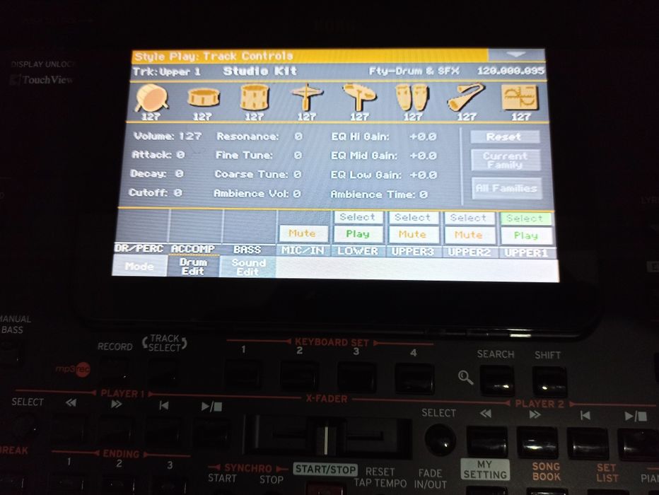 Teclado Korg  PA1000