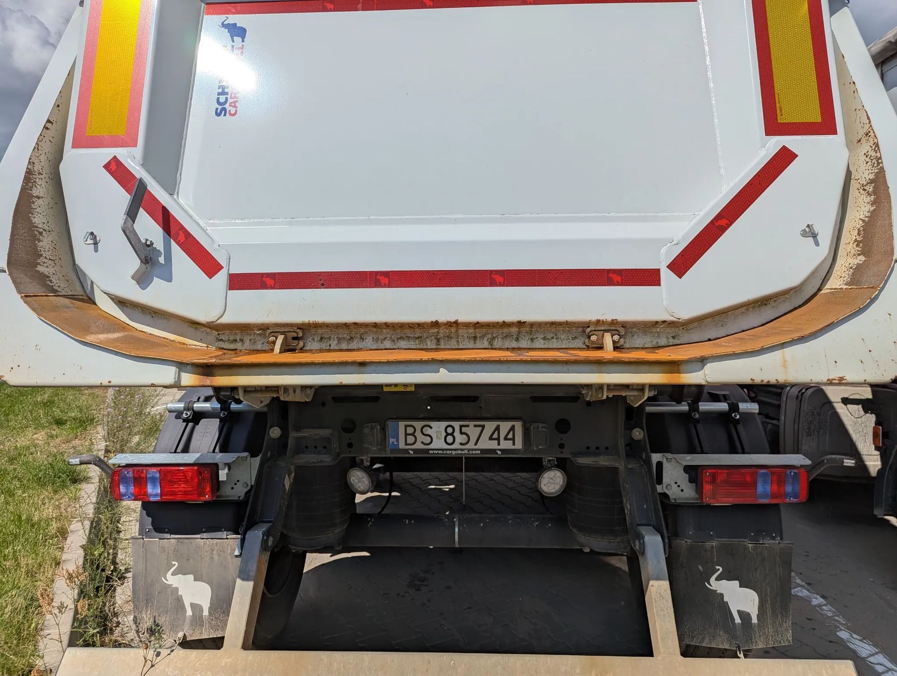 Schmitz Cargobull SCB S3D  Schmitz, stalówka, 1-szy właściciel, mały przebieg