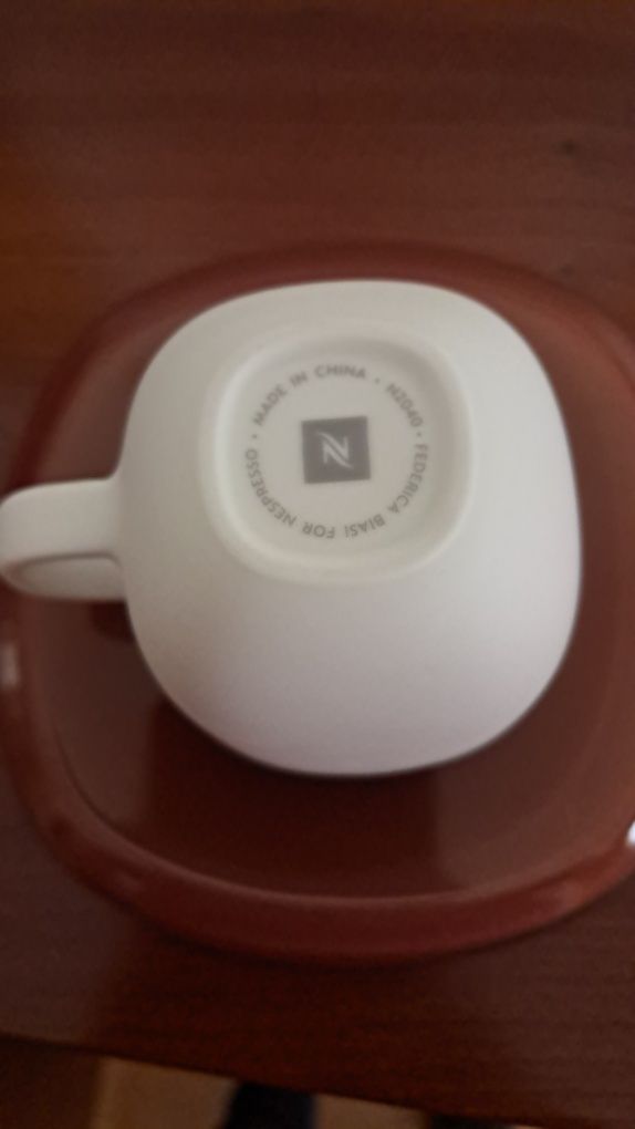 Chávenas de café nespresso