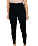 Czarne legginsy sportowe z wysokim stanem M 38 TU