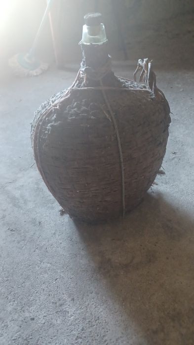 Garrafão vidro antigo