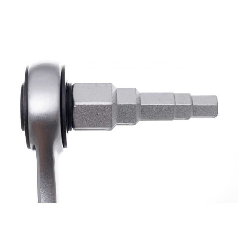 KLUCZ do ŚRUBUNKÓW  3/8", 7/16", 1/2", 3/4", 1" grzechotka  KD10599