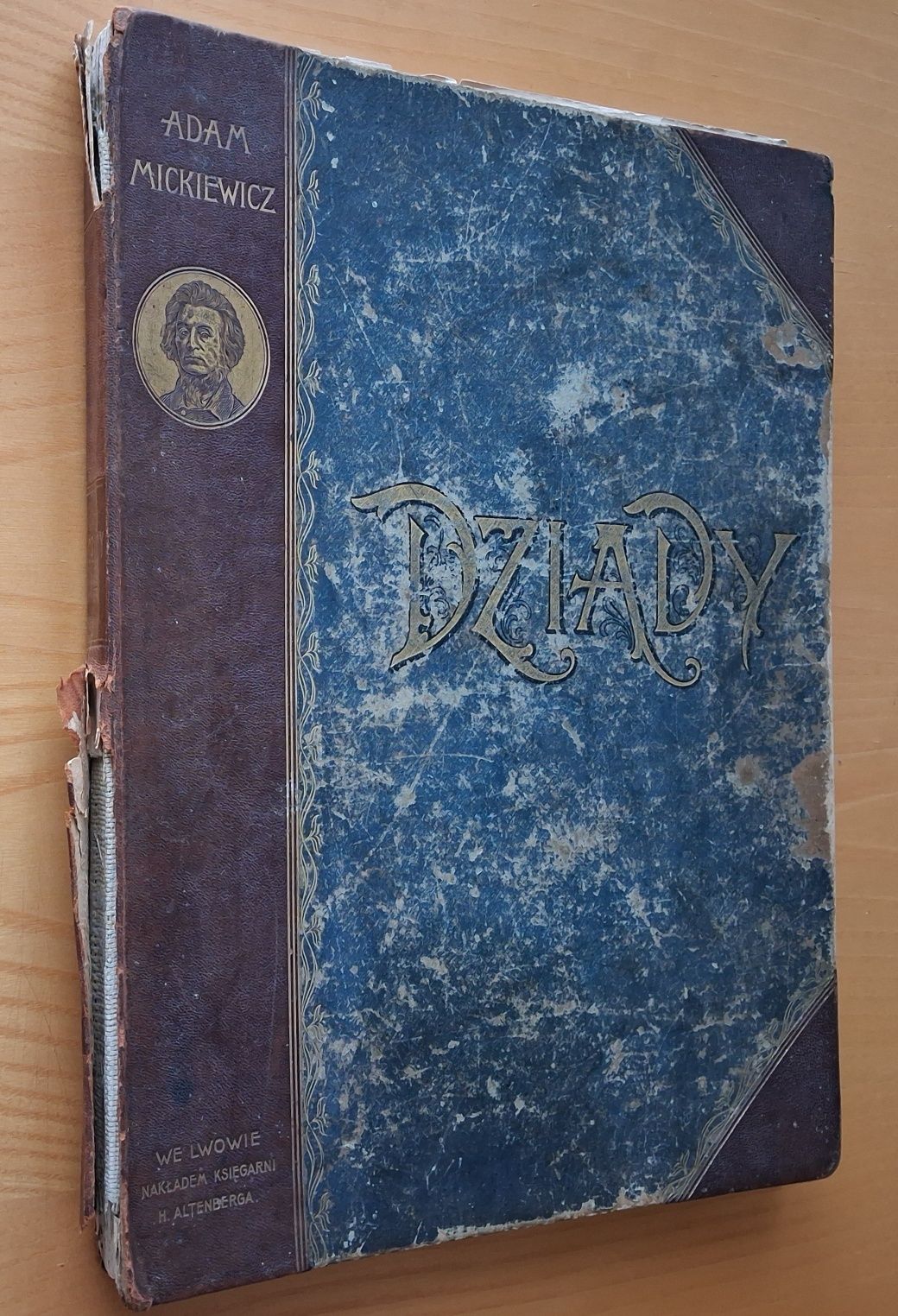 DZIADY CZĘŚĆ I II i IV ADAM MICKIEWICZ  ilus. Cz. B. Jankowskiego 1896