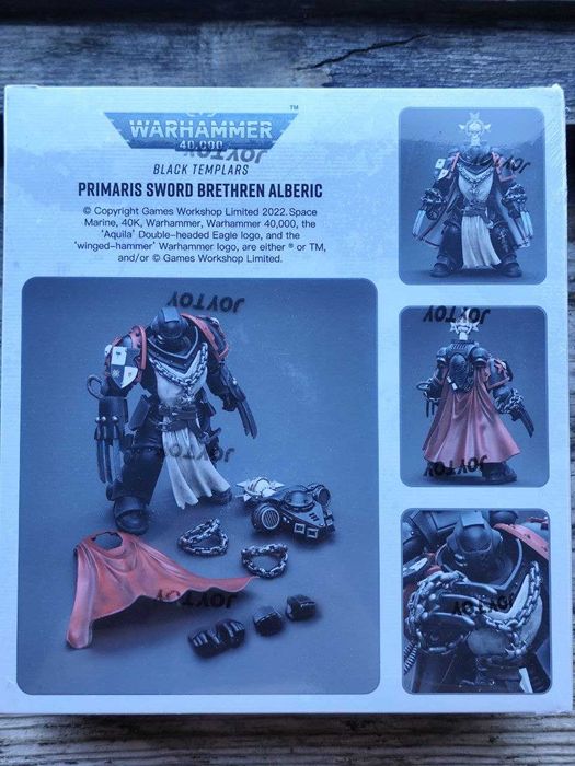 Коллекционная фигурка Joytoy Warhammer Black Templar Brother Alberic