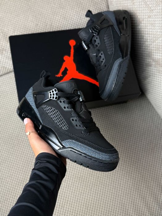 Мужские кроссовки Nike Air Jordan 3 "Spizike Low Black Cat" 40-45