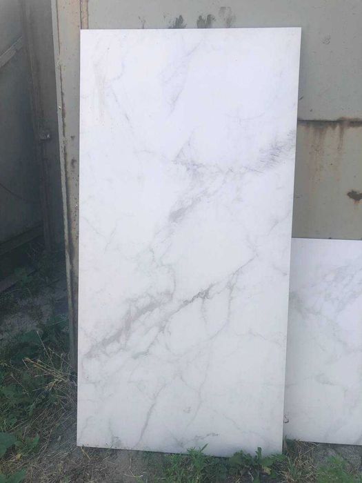 Матовая Белая Плитка На пол и стены Calacatta Extra Н90980 120х60 см