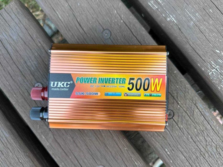 ℹ️ Преобразователь напряжение 12v-220v 500w. Инвертор тока. Дропшипинг