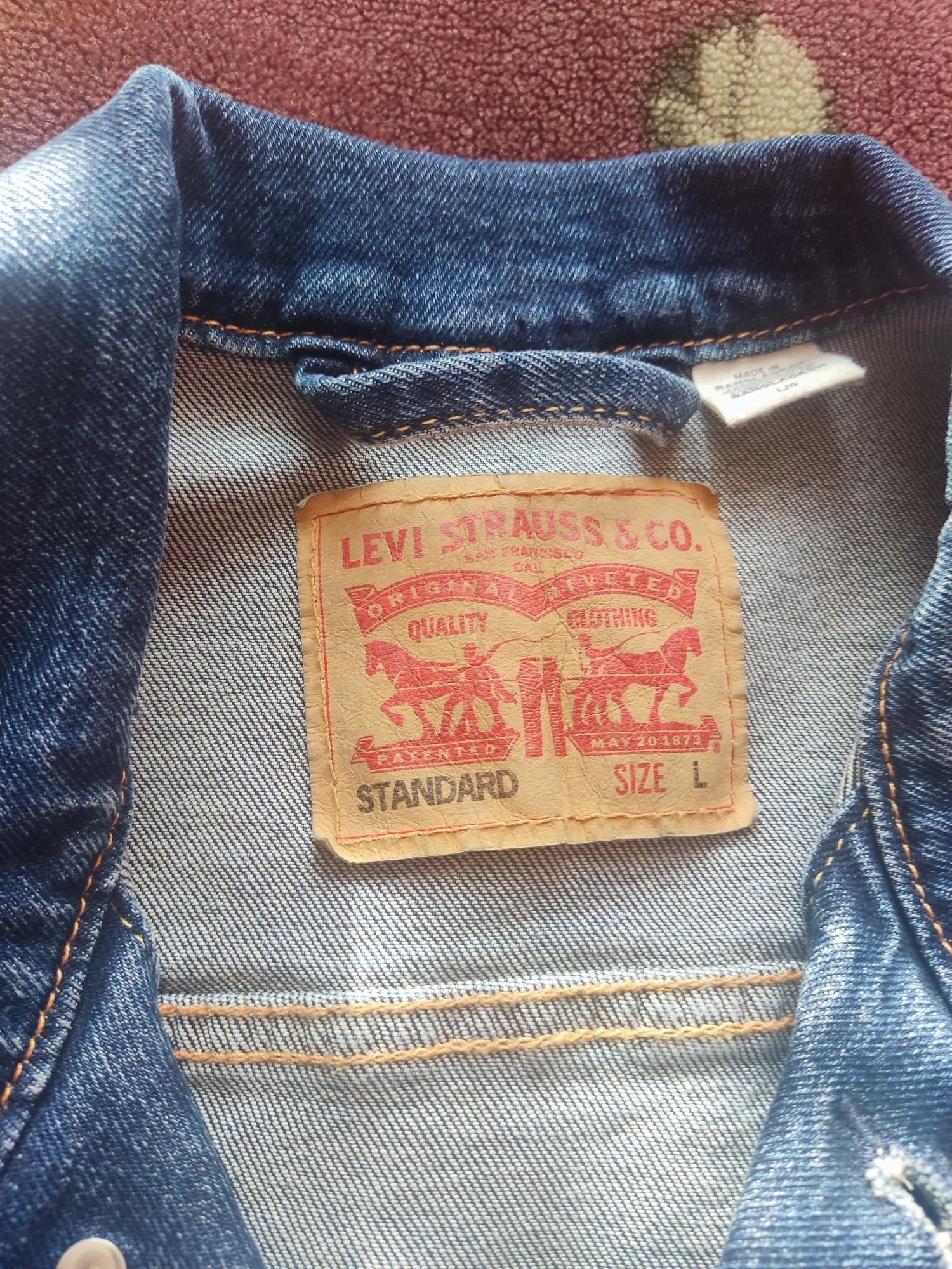 Джинсова куртка Levis