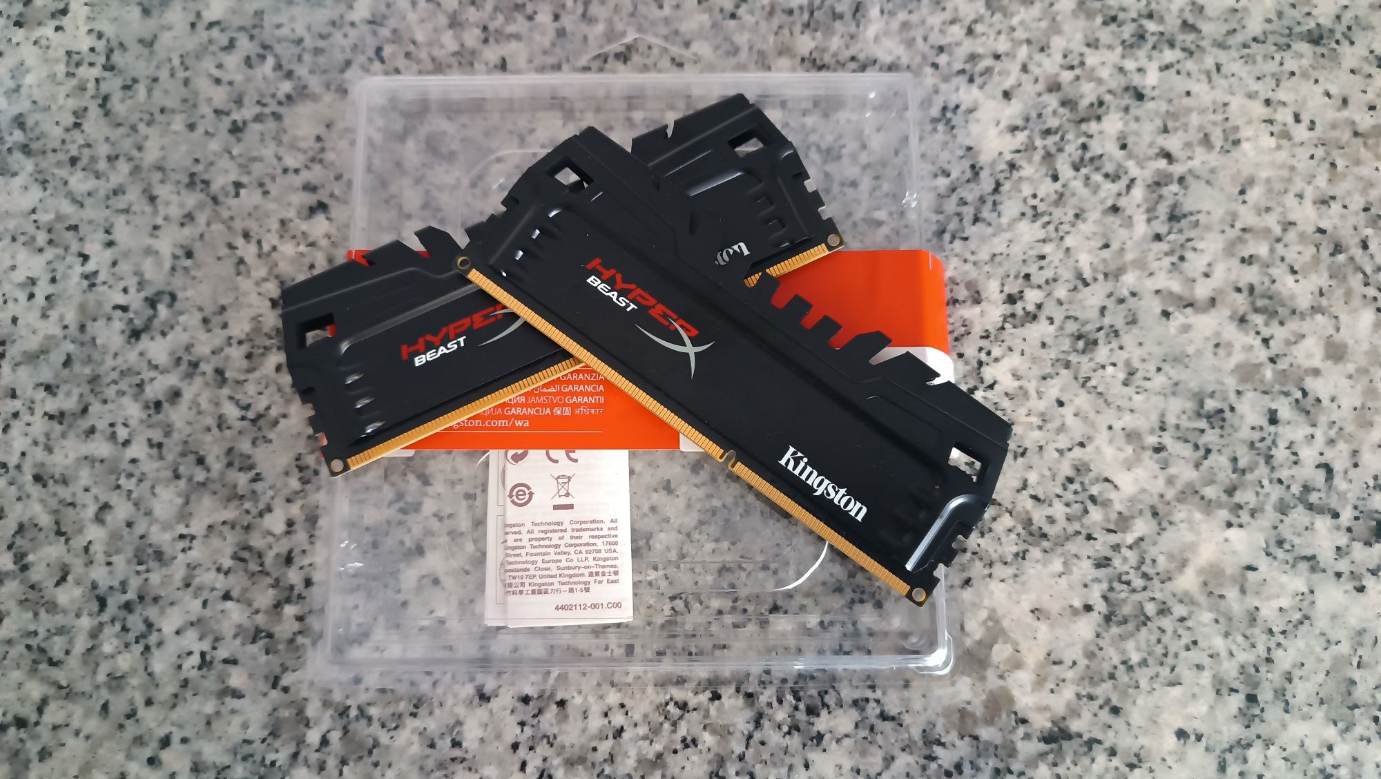 Kingston Fury Hyper X 2x4gb DDR3 1600mhz