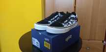 Vans lx old skool leopard black/white