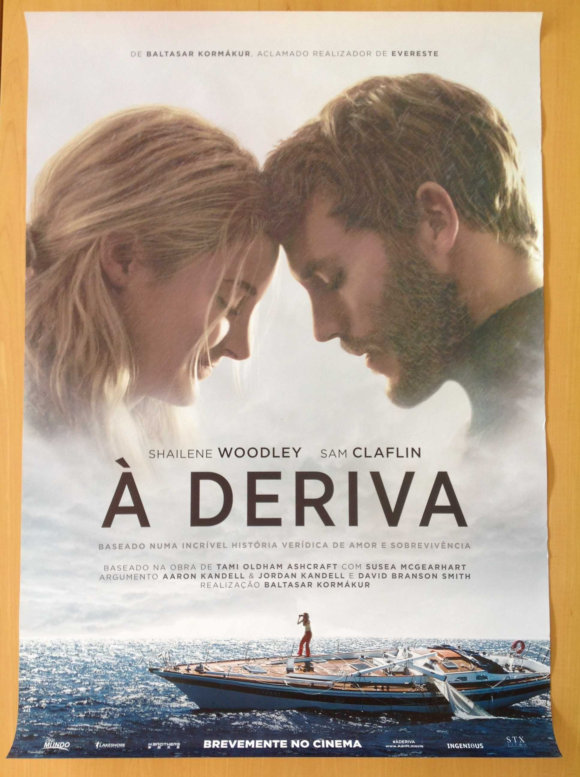 Poster original do filme À Deriva (portes incluídos no preço)