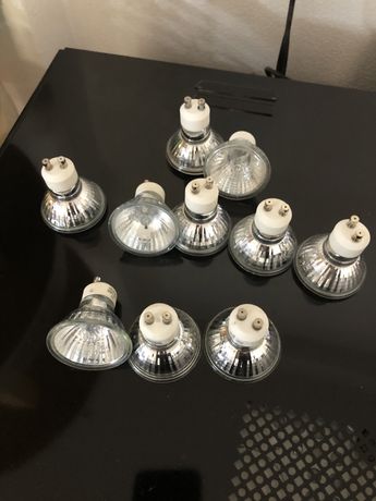 Conjunto de 8 lampadas halogeneo GU10 220v