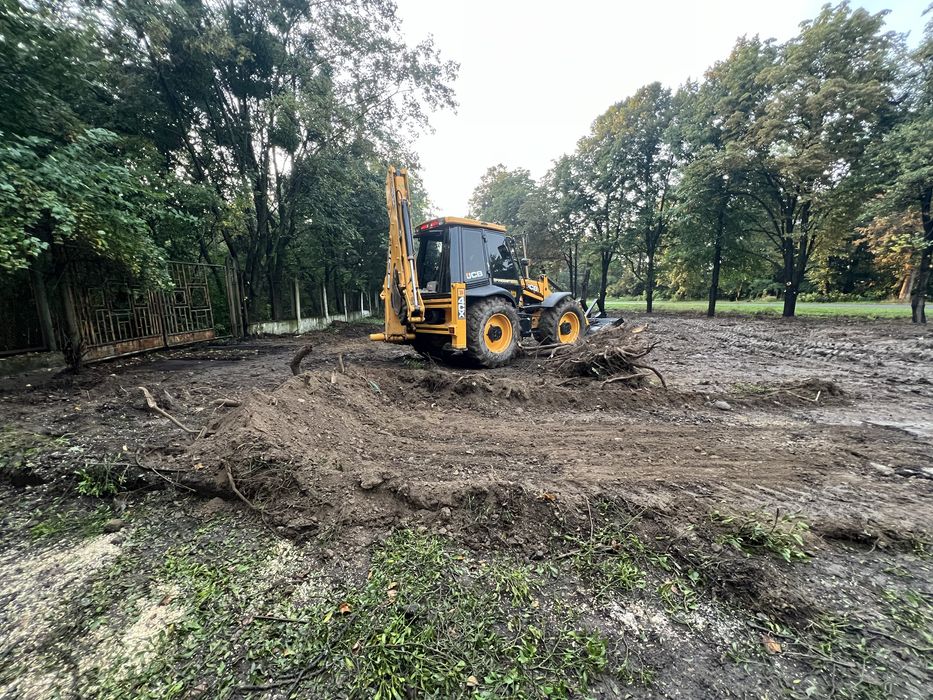 Послуги, оренда екскаватора, екскаватор-навантажувач JCB 4cx