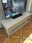 Móvel TV moderno branco e cinza