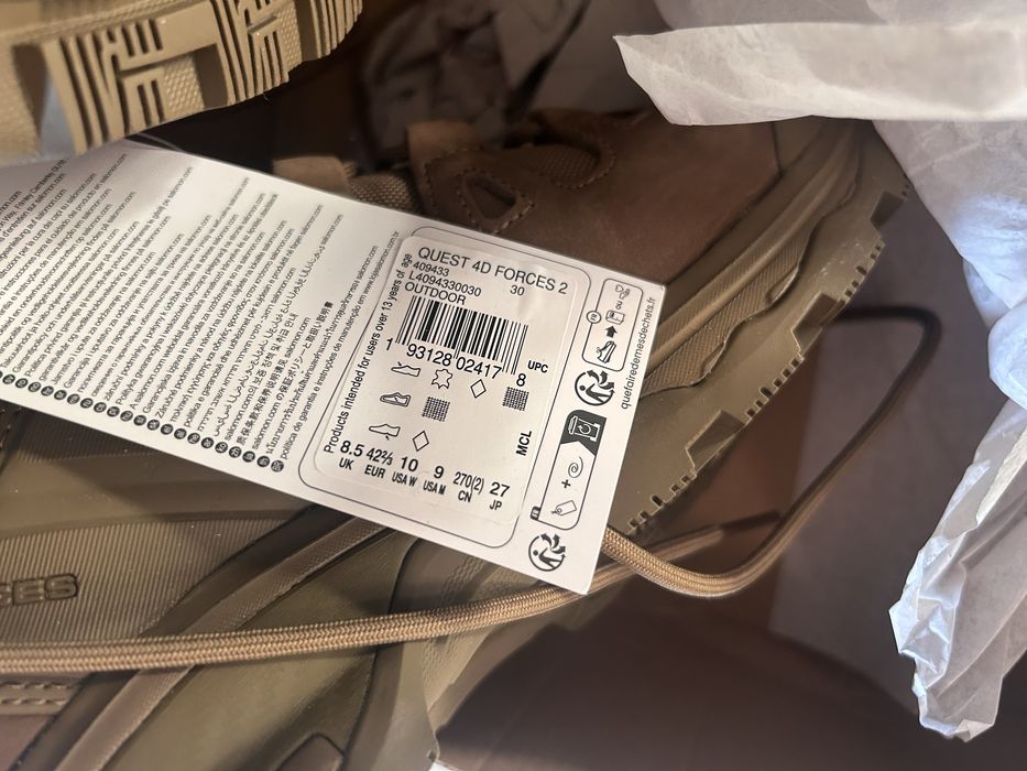 Salomon quest 4D Forces 2 42 2/3 27см