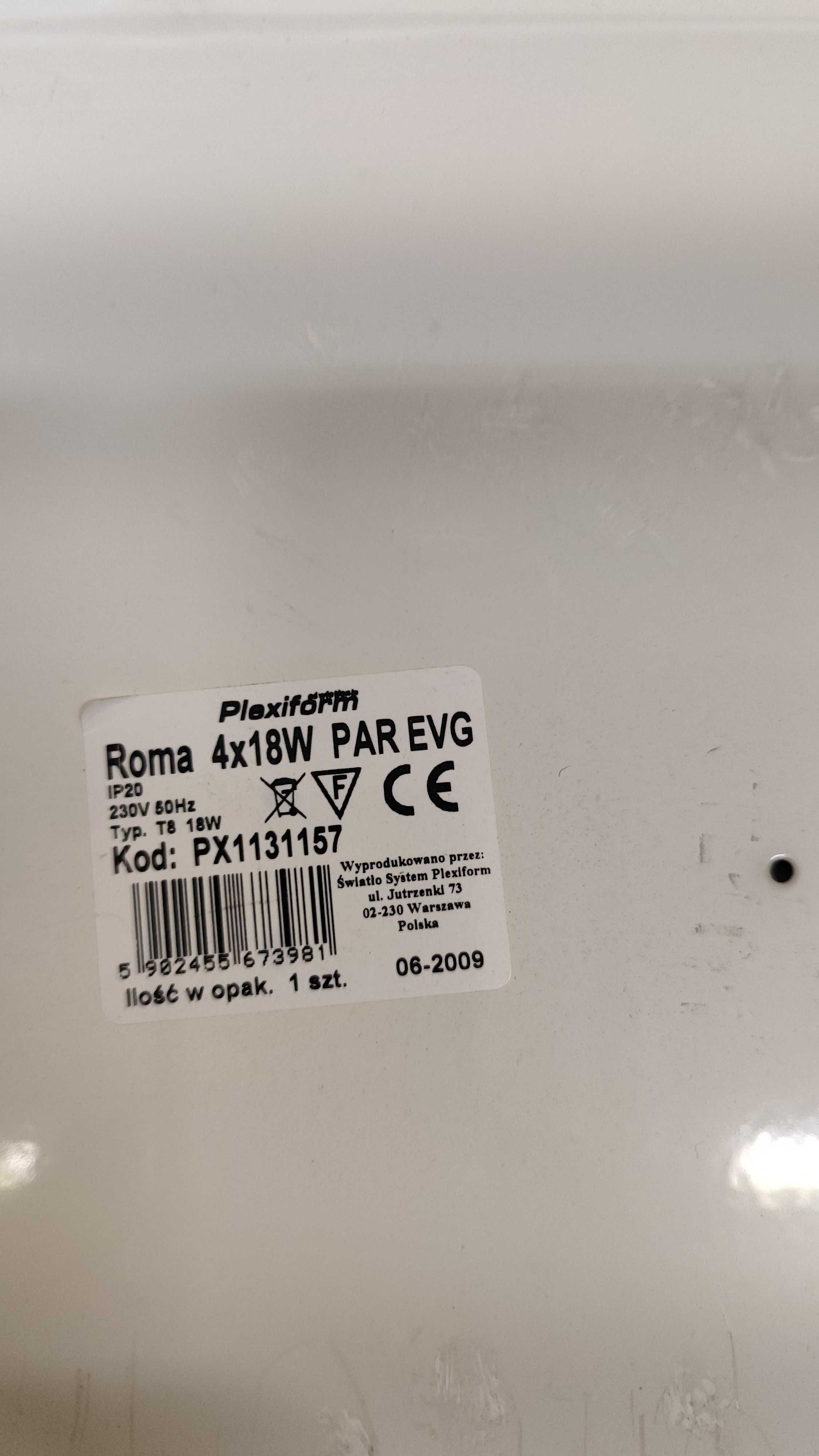 Oprawa oswietleniowa roma - bari 2 dln