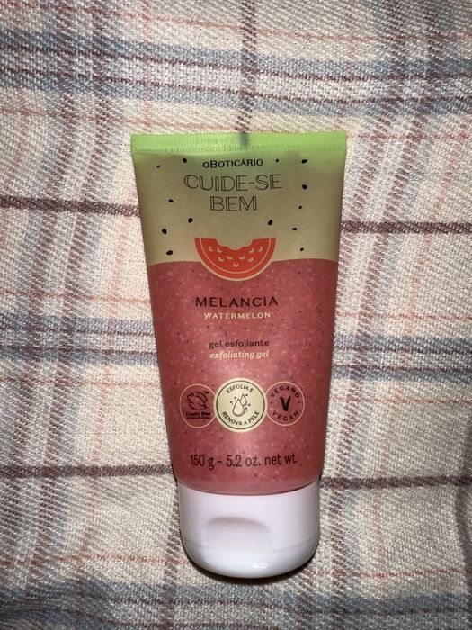 Kit Completo Cuide-se Bem Melancia – Esfoliante + Creme + Gel |Novo