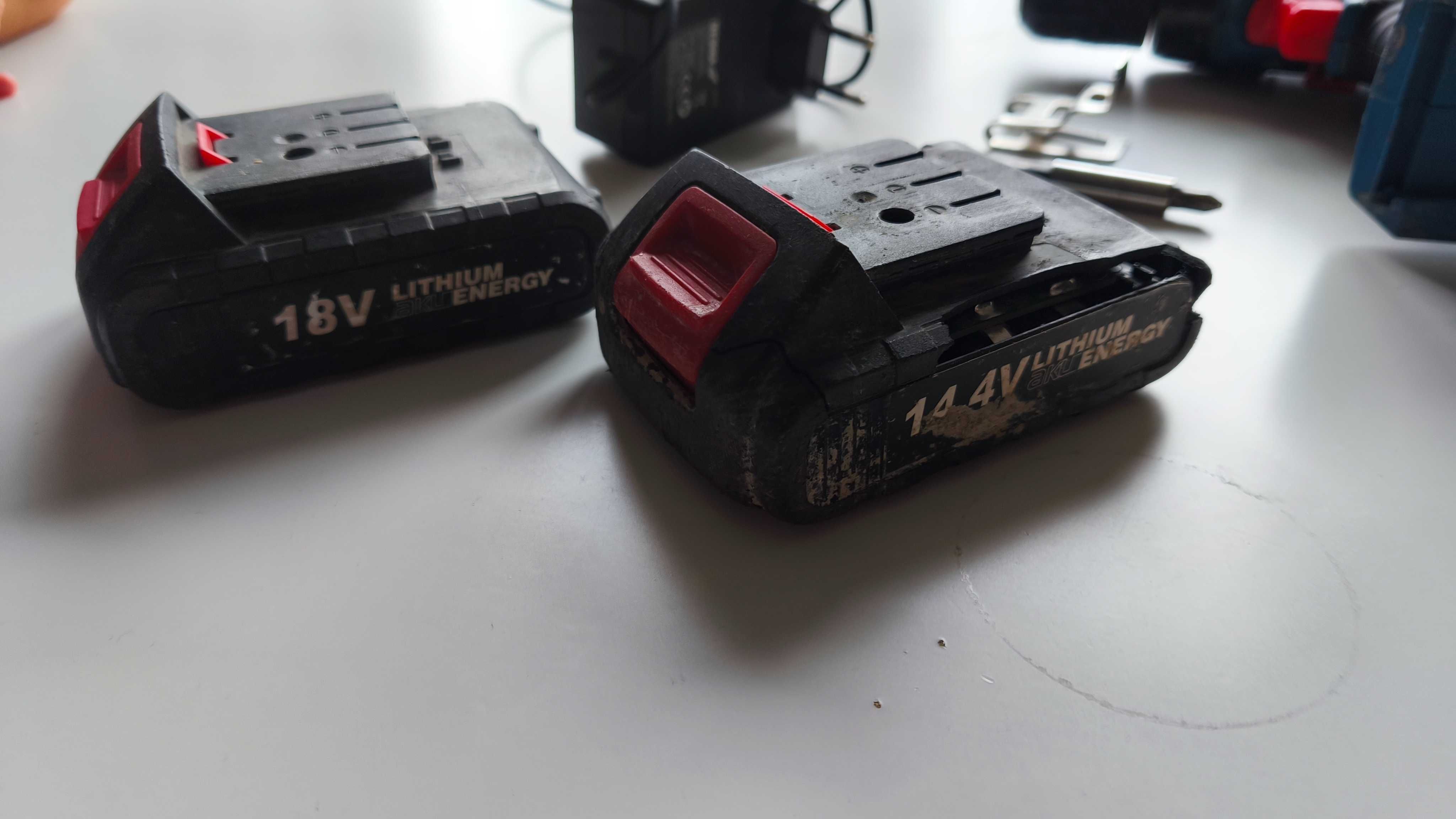 Wkrętarka Dedra DED7880 + 2 baterie + ładowarka + walizka