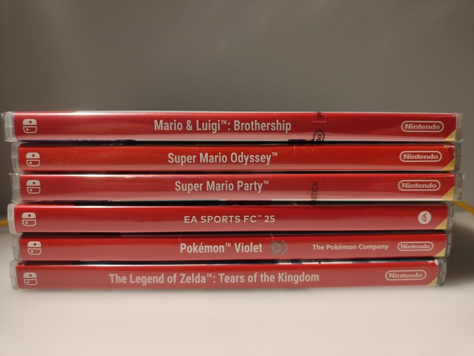 Jogos Nintendo Switch desde 20€/cada