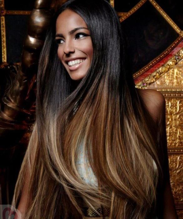 волосы омбре,амбре трессы волосы на заколках,омбре амбре пряди тресс в