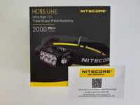 Latarka Nitecore HC65 uhe czołowa USB C 2000 lumen b6r**c
