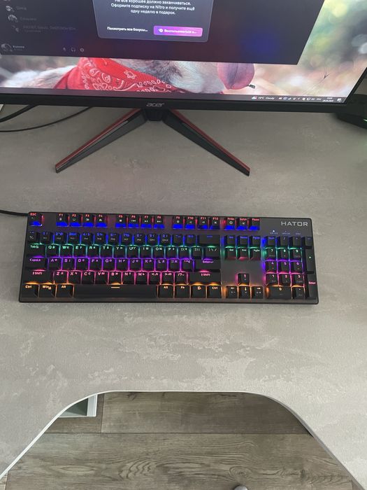 Ігрова клавіатура Hator