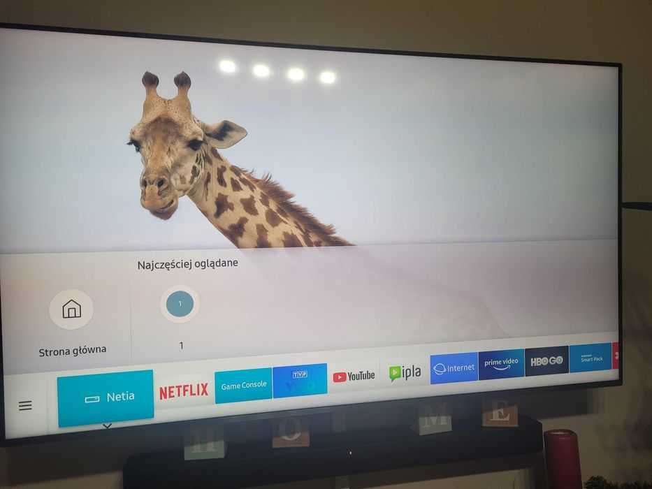 Telewizor Samsung 55" 4k smart tv dvb-t2 wifi YouTube Netflix