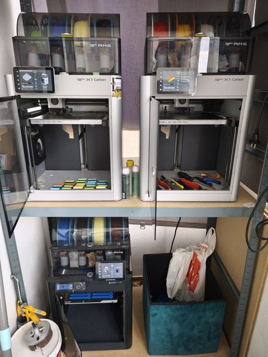 Bambu lab 3 impressoras