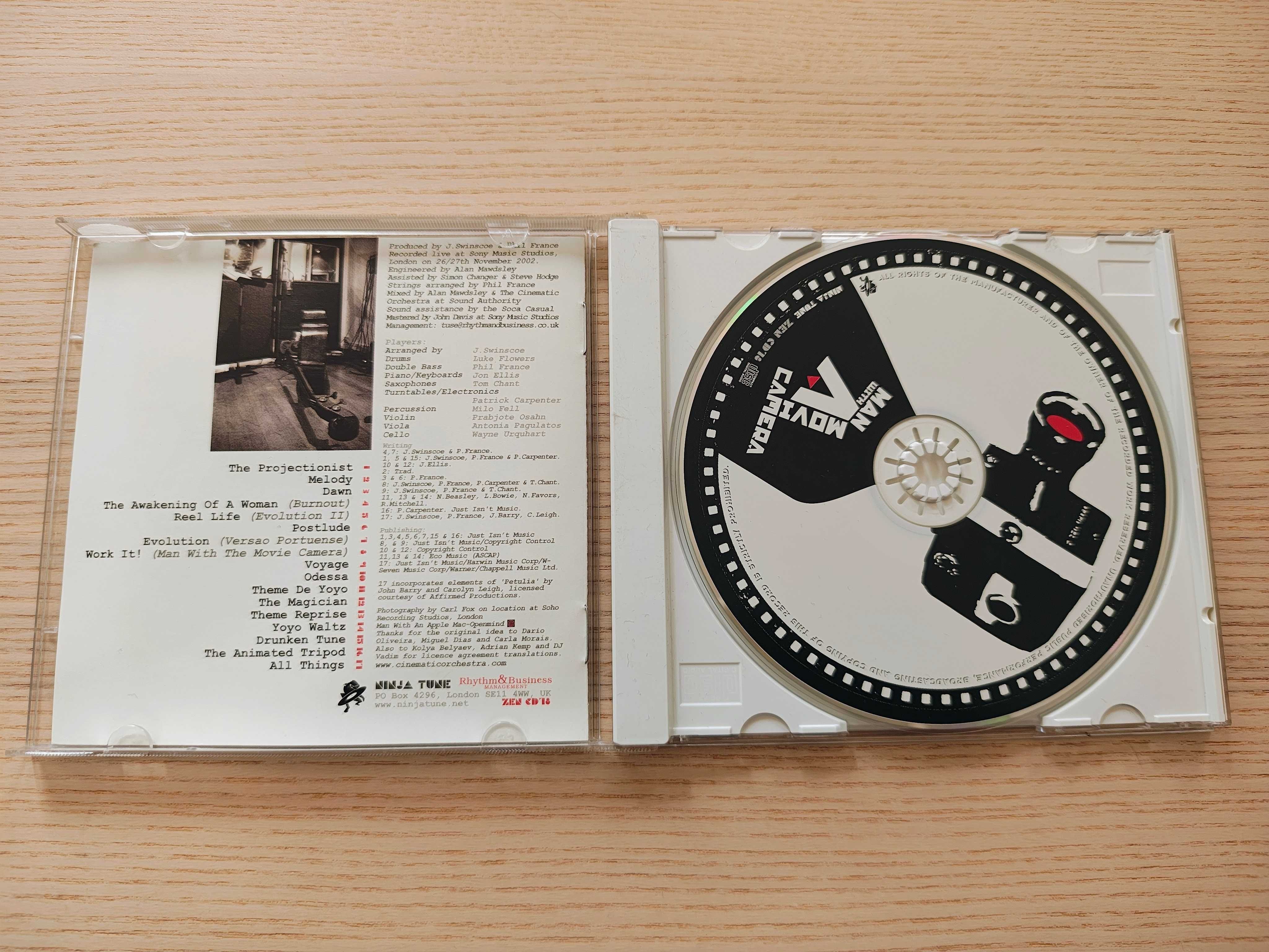 The Cinematic Orchestra - Man with a movie camera | CD | stan: idealny