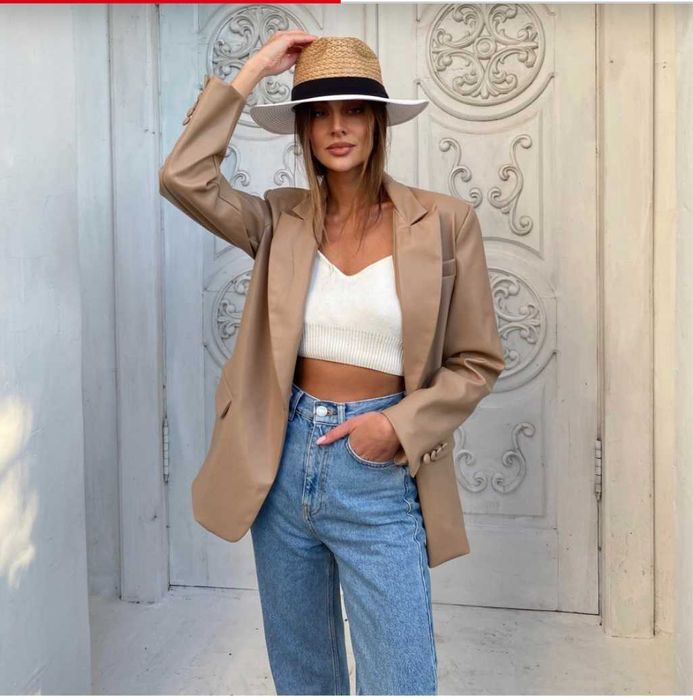 Пиджак STREET эко-кожа