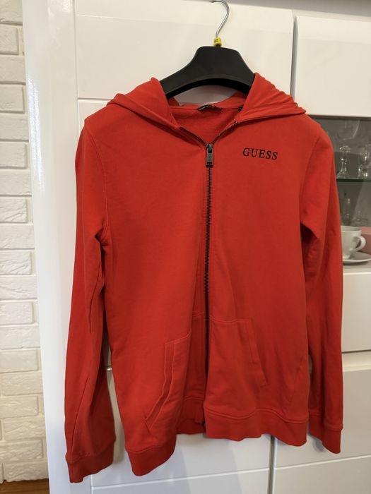 Bluza Guess 14 czerwona bdb rozpinana