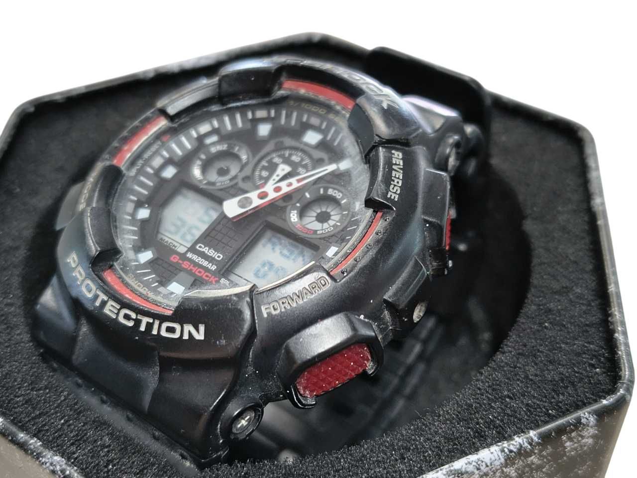 Zegarek Casio G-SHOCK GA-100 pudełko