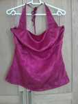 Nowa bluzka VILA, koronka, rozm.XL, 40/42, wesele, Sylwester, bordo