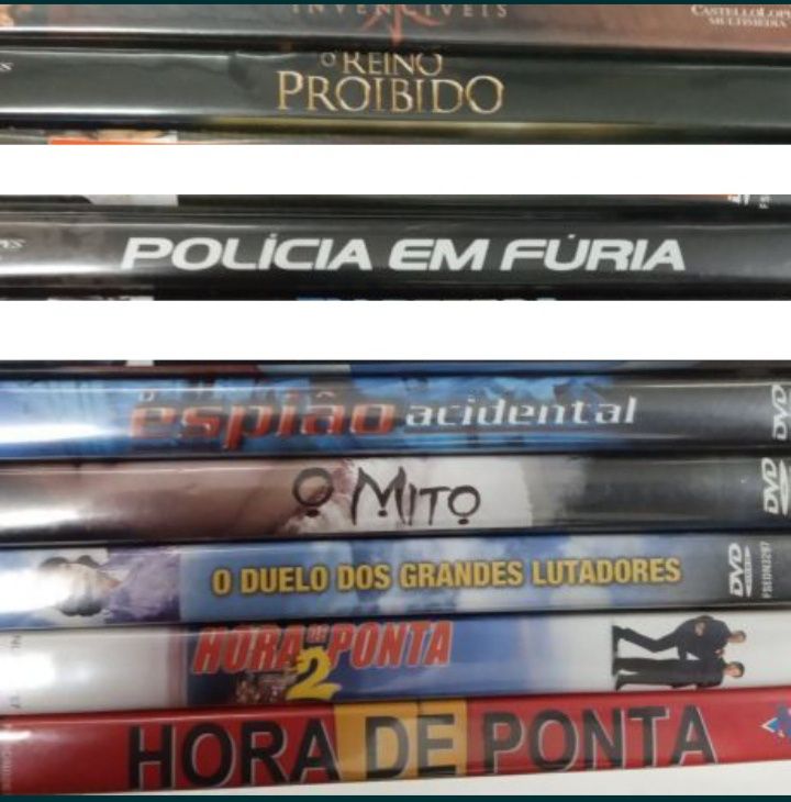 Dvd de artes marciais e acção, Van damme, Jet Li.