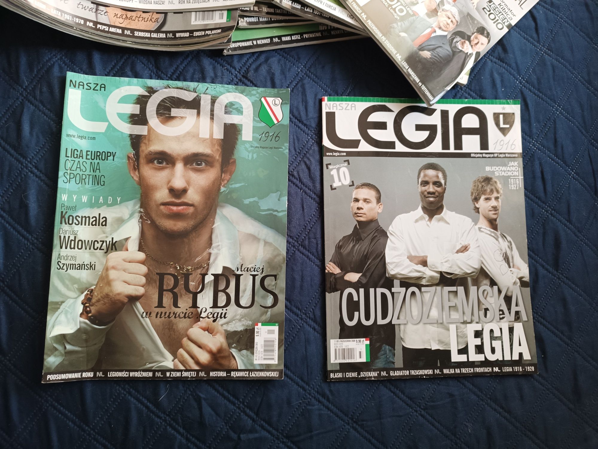 Kolekcja magazynów sportowych